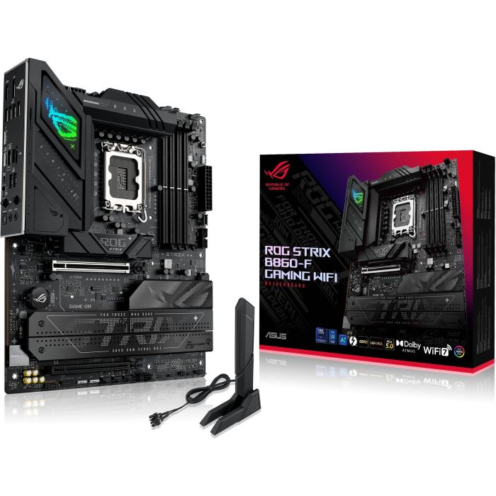 Asus ROG STRIX B860-F GAMING WiFi Placa base Intel B860 LGA 1851 (Socket V1) ATX 0 Asus ROG STRIX B860-F GAMING WiFi Placa base Intel B860 LGA 1851 (Socket V1) ATX 0