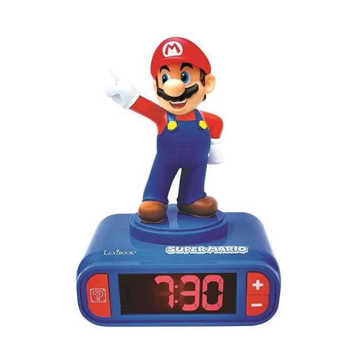Reloj Despertador Super Mario Rl800Ni Lexibook Reloj Despertador Super Mario Rl800Ni Lexibook