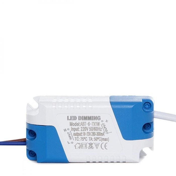 Driver Dimable Placa LEDs 6W 0 Driver Dimable Placa LEDs 6W 0