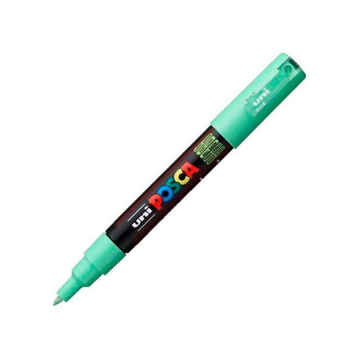 Posca Marcador Pc-1M No Permanente Punta Fina 0.7-1 mm Verde Claro