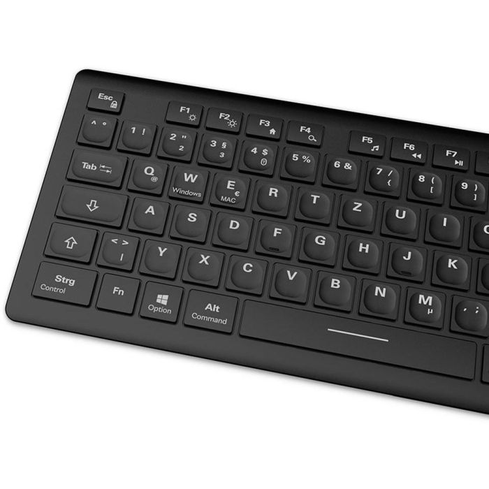 Sharkoon OfficePal K30W DE Layout Rubberdome black 5 Sharkoon OfficePal K30W DE Layout Rubberdome black 5