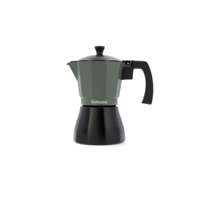 Bidasoa Cafetera Vera Aluminio 6 Tazas Mate Verde Inducción 0 Bidasoa Cafetera Vera Aluminio 6 Tazas Mate Verde Inducción 0