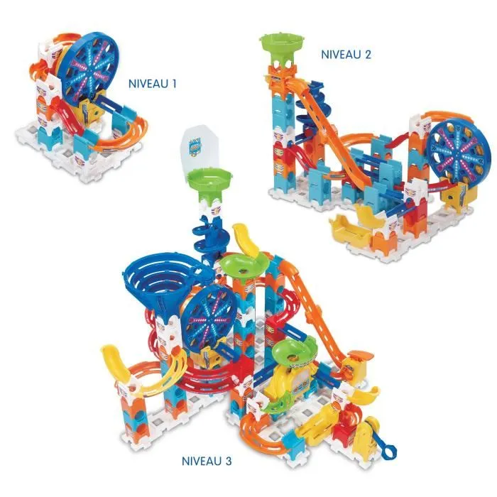 Vtech 3417765624056 Marble Rush Set Electrónico Definitivo XL 200E Multicolor Idioma Francés 1