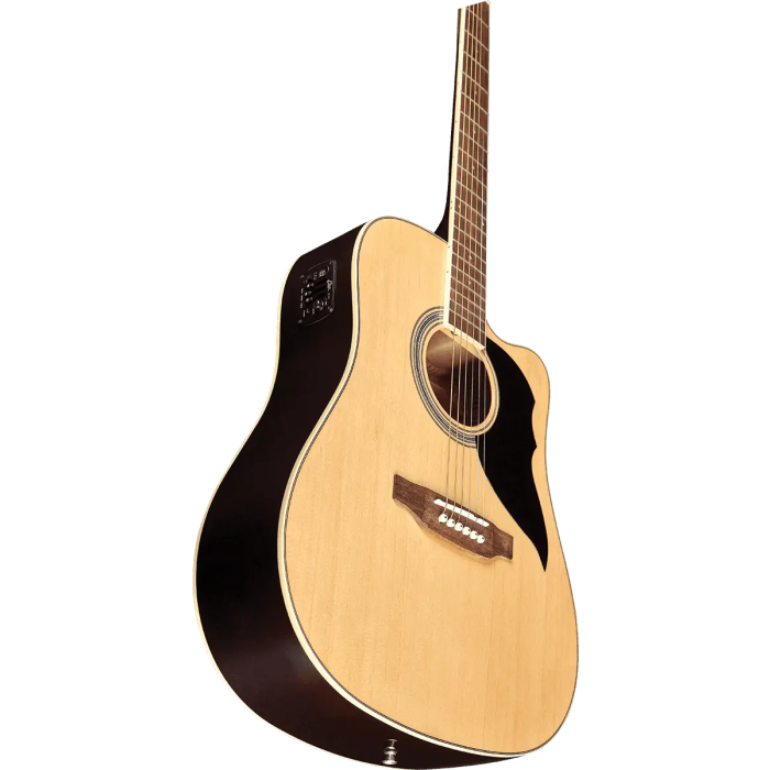 EKO Guitarra Acústica Dreadnought Ranger 6 A/E Cutaway Electroacústica Natural 5