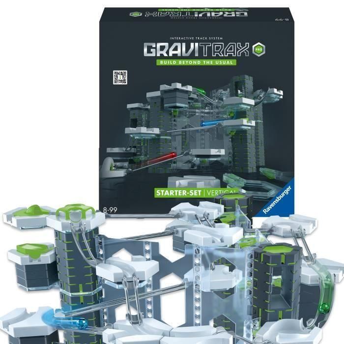GraviTrax PRO Starter Set Vertical, 152 piezas - Circuito de mármol, Circuito de mármol para construir, 8 años, 22426, Ravensburger 2 GraviTrax PRO Starter Set Vertical, 152 piezas - Circuito de mármol, Circuito de mármol para construir, 8 años, 22426, Ravensburger 2