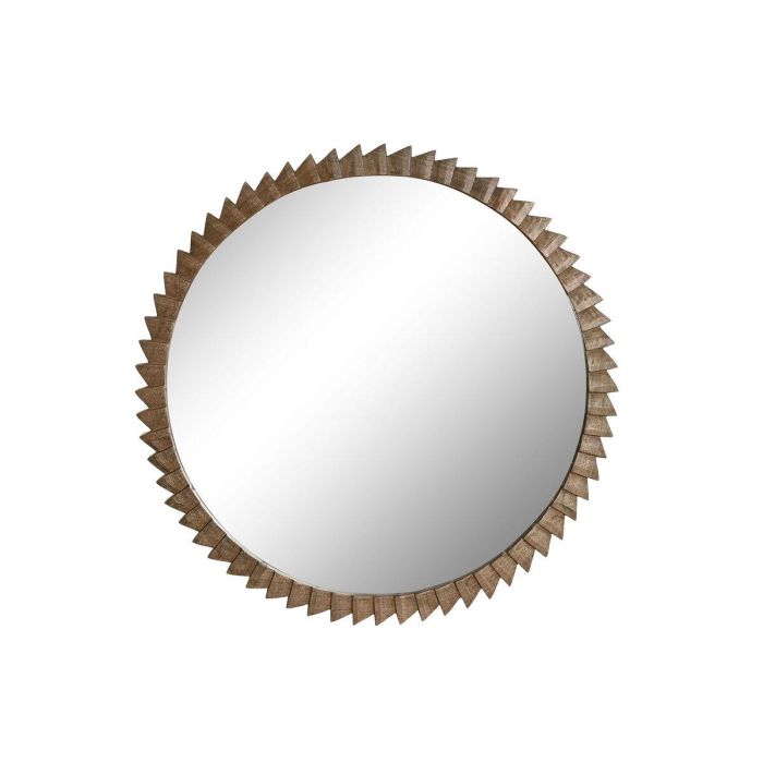 Espejo de pared Home ESPRIT Natural Moderno 75 x 3 x 75 cm 1