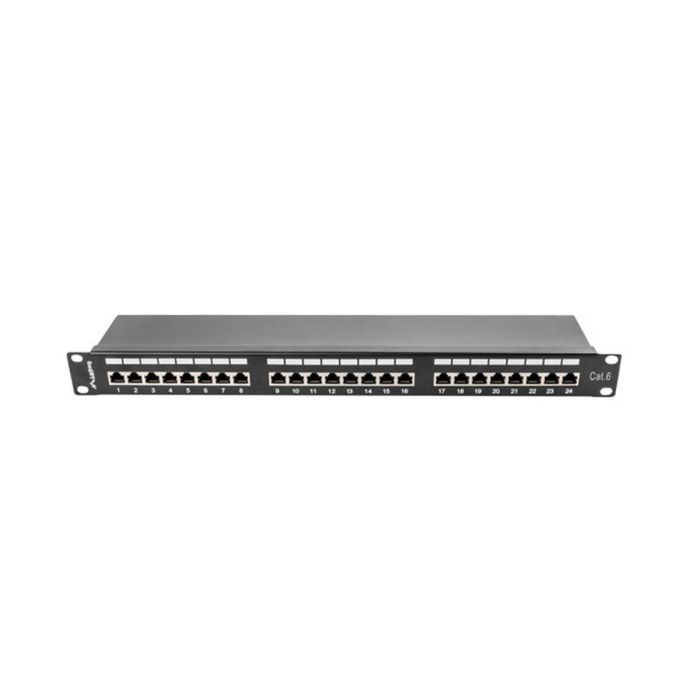 Patch Panel 24 Puertos UTP Categoría 6 Lanberg PPS6-1024-B 7