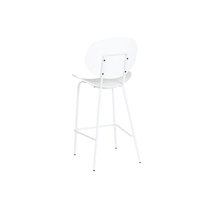 Taburete Scandi DKD Home Decor Blanco Negro 51 x 104 x 50 cm 4 Taburete Scandi DKD Home Decor Blanco Negro 51 x 104 x 50 cm 4