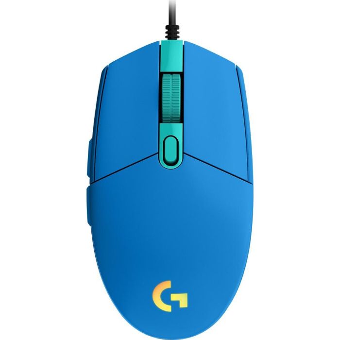 Logitech G102 Lightsync Ratón Gaming USB Tipo A Azul 8000 DPI 1 ms 1