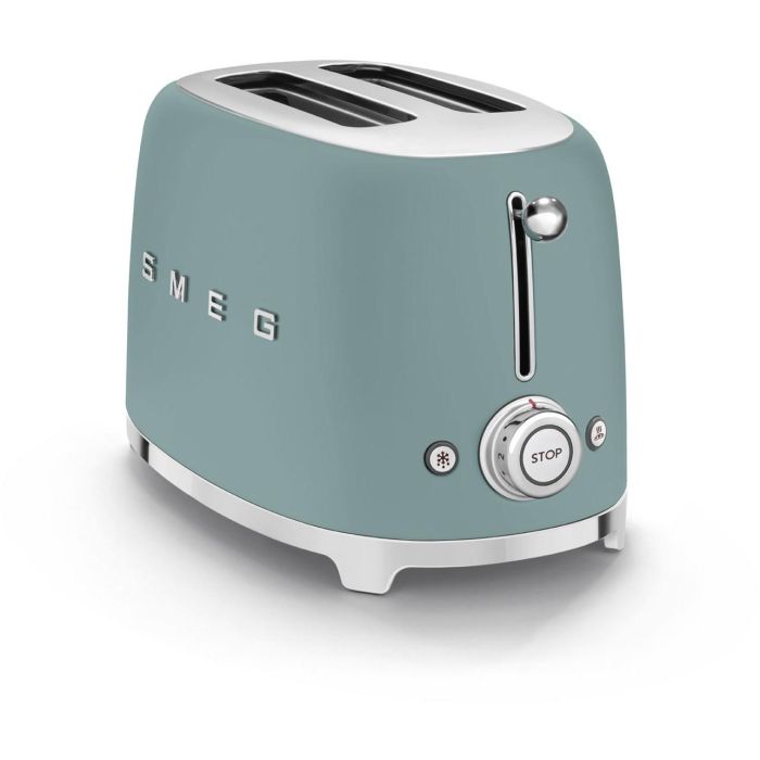 Smeg TSF01EGMEU Tostador 2 rebanadas, 950W, Smaragdgrün mate, para descongelar y recalentar 5 Smeg TSF01EGMEU Tostador 2 rebanadas, 950W, Smaragdgrün mate, para descongelar y recalentar 5