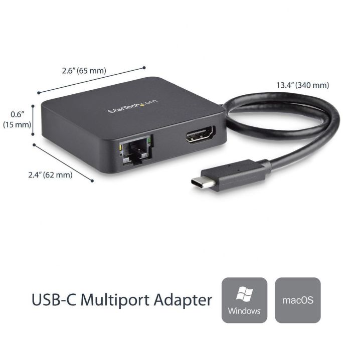 Hub USB Startech DKT30CHD 1 Hub USB Startech DKT30CHD 1
