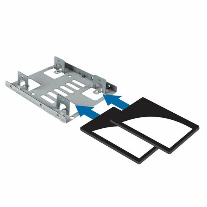 Adaptador Startech BRACKET25X2 Acero 2,5" SSD/HDD 2,5" 1