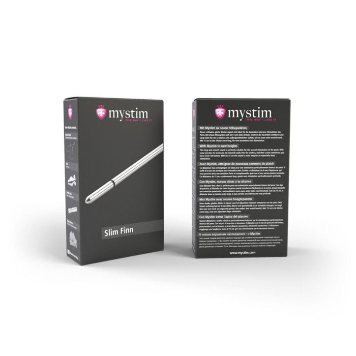 Estimulador Uretral de Aluminio Mystim MS46190 Plateado 13