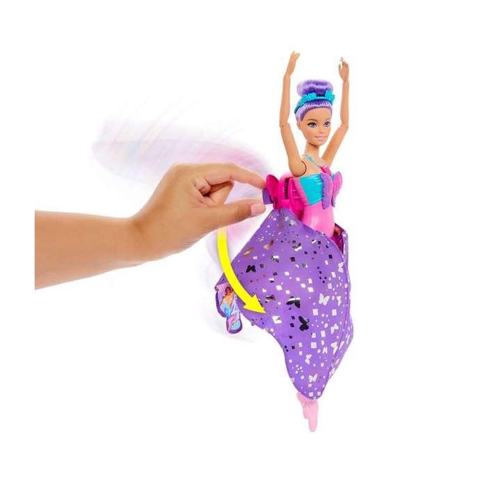 Barbie-De bailarina a mariposa-Muñeca transformación 2 en 1 HXJ10 5 Barbie-De bailarina a mariposa-Muñeca transformación 2 en 1 HXJ10 5