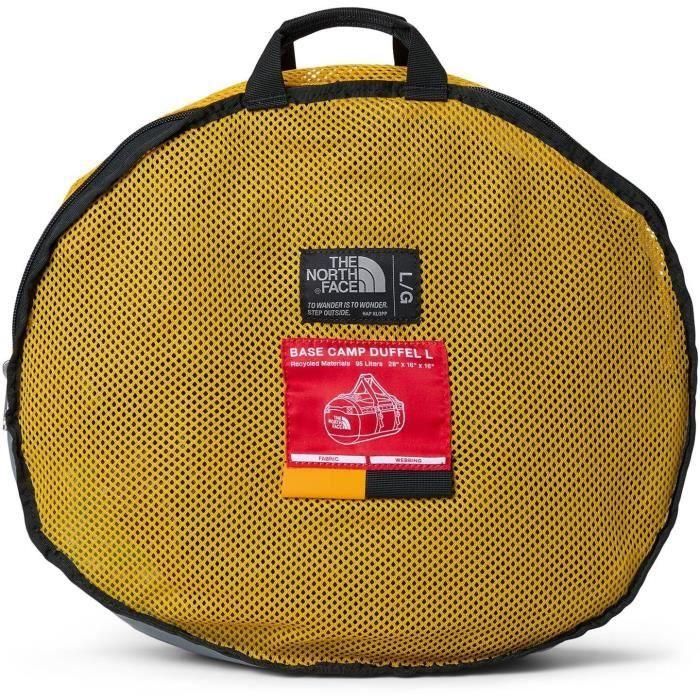 Bolsa de deporte - THE NORTH FACE - Base Camp Duffel L - Summit Gold/Black - 40,64 cm x 71,12 cm x 40,64 cm - 95 L 4 Bolsa de deporte - THE NORTH FACE - Base Camp Duffel L - Summit Gold/Black - 40,64 cm x 71,12 cm x 40,64 cm - 95 L 4