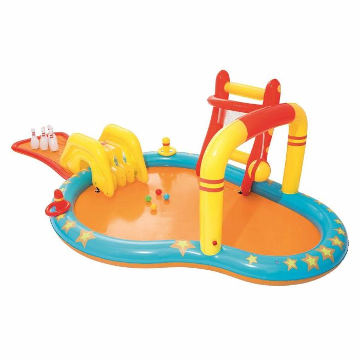 Piscina infantil Bestway 435 x 213 x 117 cm Parque de juegos 17