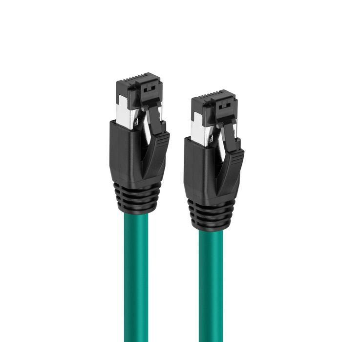 MicroConnect CAT8.1 S/FTP 10m Green LSZH Shielded Network Cable, AWG 24 1 MicroConnect CAT8.1 S/FTP 10m Green LSZH Shielded Network Cable, AWG 24 1
