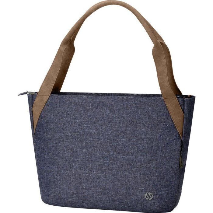 HP Renew 14 Navy Tote, Bolso para portátil fabricado con botellas de plástico recicladas 1 HP Renew 14 Navy Tote, Bolso para portátil fabricado con botellas de plástico recicladas 1