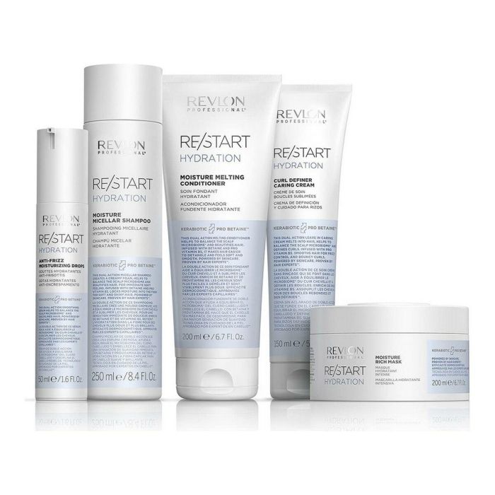 Revlon Y00604 RE-START Mascarilla Hidratante Intensiva para Cabello Seco y Dañado, Nutritiva y Antifrizz 200 ml 3 Revlon Y00604 RE-START Mascarilla Hidratante Intensiva para Cabello Seco y Dañado, Nutritiva y Antifrizz 200 ml 3