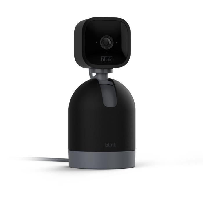 Blink BLI0840268960391 Mini Cámara Panorámica e Inclinable de Seguridad para el Hogar, Color Negro Blink BLI0840268960391 Mini Cámara Panorámica e Inclinable de Seguridad para el Hogar, Color Negro