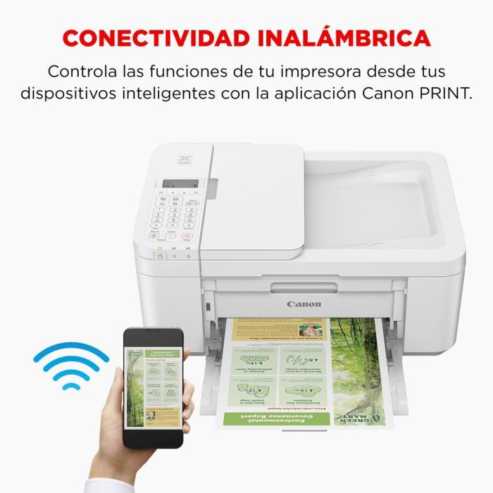 Multifunción Fotográfica Canon PIXMA TR4751i WiFi/ Fax/ Dúplex/ Blanca 4 Multifunción Fotográfica Canon PIXMA TR4751i WiFi/ Fax/ Dúplex/ Blanca 4