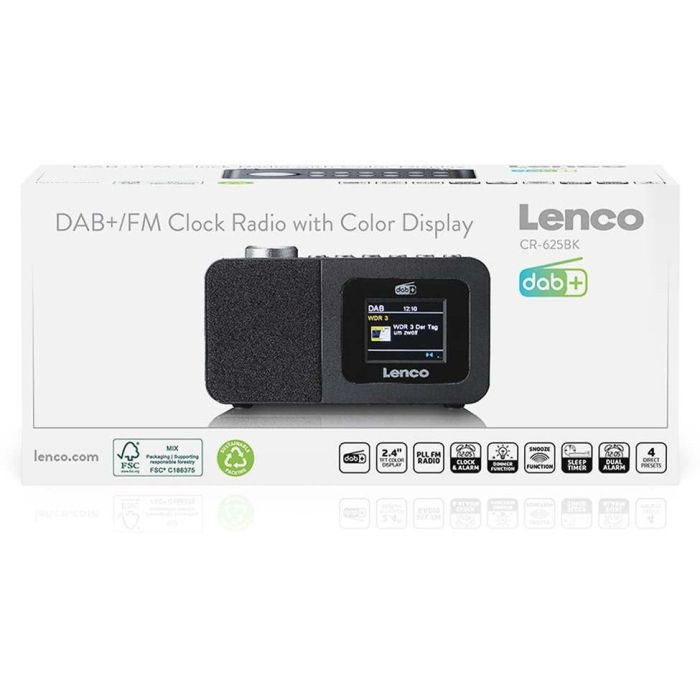 Lenco CR-625BK schwarz 13