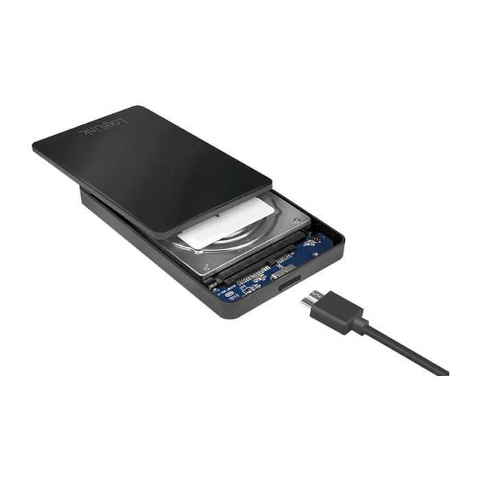 LogiLink UA0339 Carcasa Disco Duro/SSD 2.5" SATA USB 3.0 Negro 5