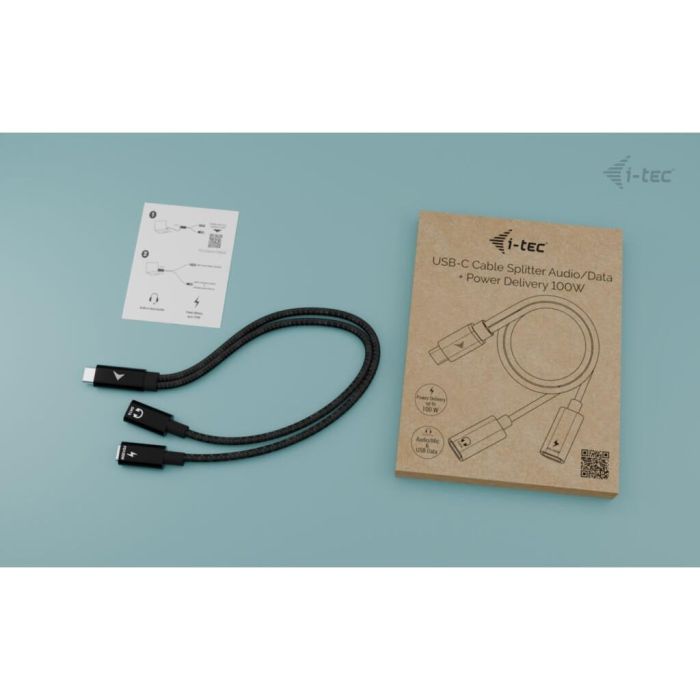 Cable USB i-Tec C31DUALSPLITTERCBLPD 4
