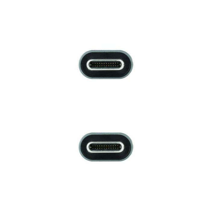 Cable USB-C NANOCABLE 10.01.4301-L150 Negro 1,5 m 4K Ultra HD (1 unidad) 1 Cable USB-C NANOCABLE 10.01.4301-L150 Negro 1,5 m 4K Ultra HD (1 unidad) 1