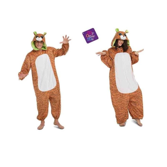 My Other Me Disfraz de Tigre Big Eyes para Adulto, Mono Completo con Capucha, Talla M-L 2 My Other Me Disfraz de Tigre Big Eyes para Adulto, Mono Completo con Capucha, Talla M-L 2