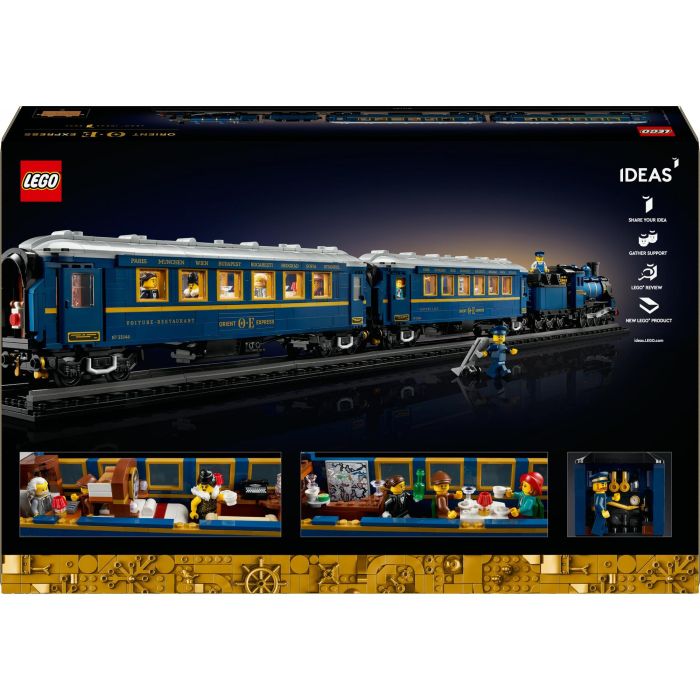 LEGO Ideas Tren Orient Express - Set de Construcción de 2540 Piezas para Adultos 3 LEGO Ideas Tren Orient Express - Set de Construcción de 2540 Piezas para Adultos 3