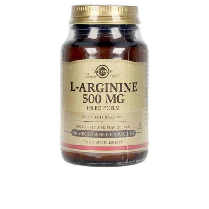 Solgar L-Arginina 500 mg Cápsulas Vegetales