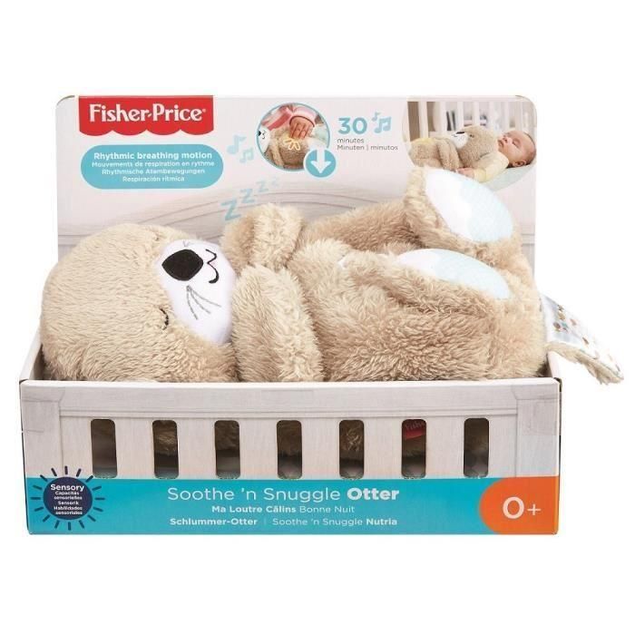Peluche relajación nutria hora de dormir. con sonidos relajantes se mueve su barriga. 4 Peluche relajación nutria hora de dormir. con sonidos relajantes se mueve su barriga. 4