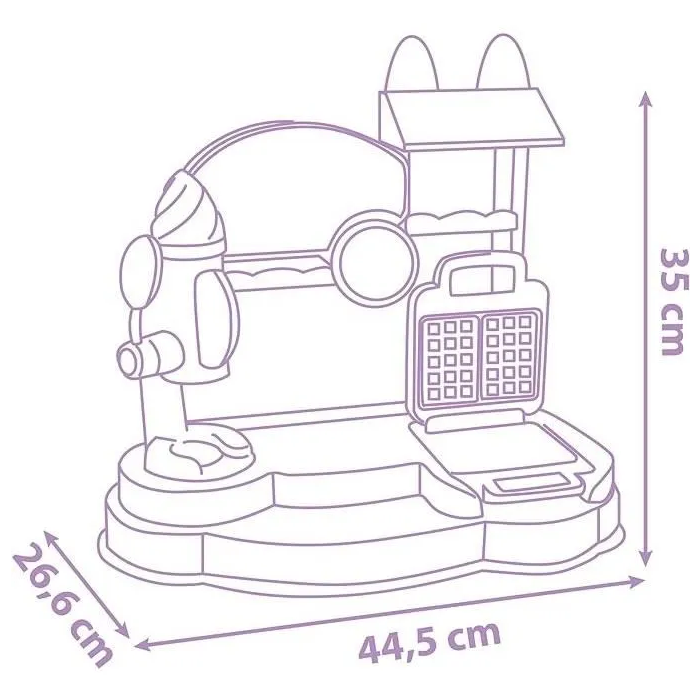 Smoby SMOB350409 Gabby vendedora de galeras 2 Smoby SMOB350409 Gabby vendedora de galeras 2