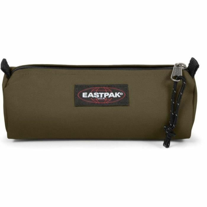 Eastpak EAS0194905389183 Estuche para Lápices Benchmark Single Verde Oliva Militar con Cierre de Cremallera 12