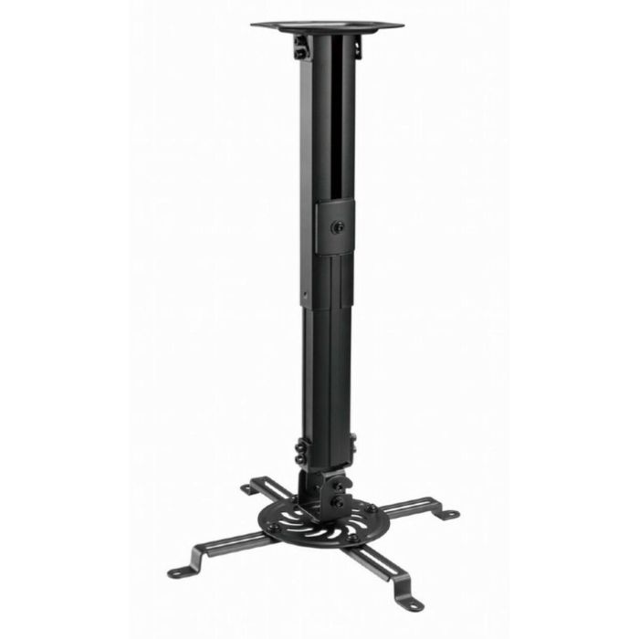 Gembird CM-B-01 Soporte de Techo para Proyector Ajustable con Altura, Inclinación, Giro, Rotación y Movimiento Completo hasta 13 kg Negro Gembird CM-B-01 Soporte de Techo para Proyector Ajustable con Altura, Inclinación, Giro, Rotación y Movimiento Completo hasta 13 kg Negro