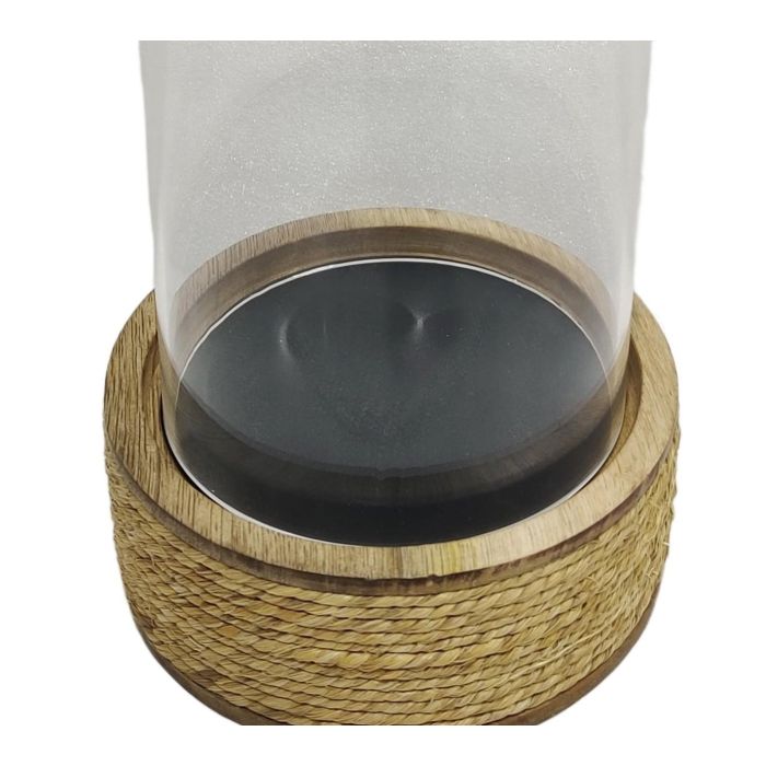 DKD Home Decor Portavela Cottage Marrón 12 x 17 x 12 cm 1