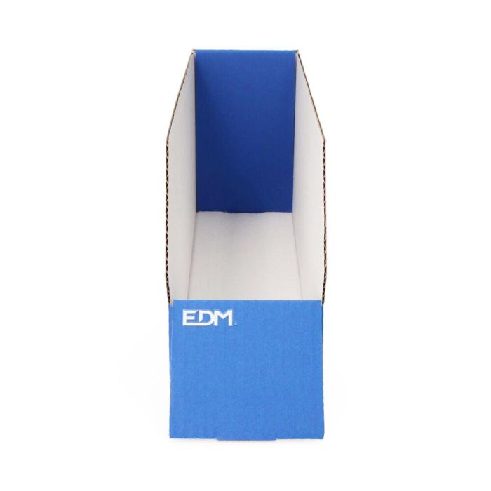 Edm Caja expositora de cartón para material eléctrico 9,8x47,2x15,3 cm Azul 1