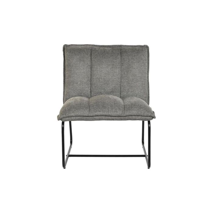 Sillon Urban DKD Home Decor Gris Negro 71 x 77 x 66 cm 3 Sillon Urban DKD Home Decor Gris Negro 71 x 77 x 66 cm 3