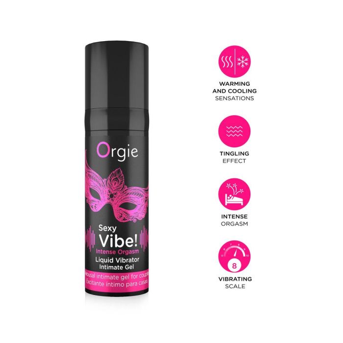 Potenciador del Orgasmo Orgie Sexy Vibe! Intense Orgasm 15 ml 3 Potenciador del Orgasmo Orgie Sexy Vibe! Intense Orgasm 15 ml 3