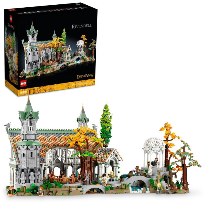 LEGO Icons El Señor de los Anillos: Bruchtal 10316, Juego de Construcción con 6167 Piezas 11