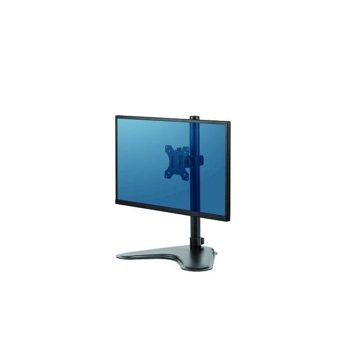 Fellowes Brazo para Monitor Ergonómico Ajustable en Altura y Horizontal, 1 Pantalla hasta 32" / 8kg, Compatible VESA, Serie Professional