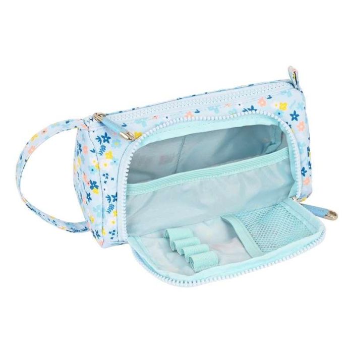 Estuche Escolar Moos Lovely Azul 20 x 11 x 8.5 cm 3 Estuche Escolar Moos Lovely Azul 20 x 11 x 8.5 cm 3
