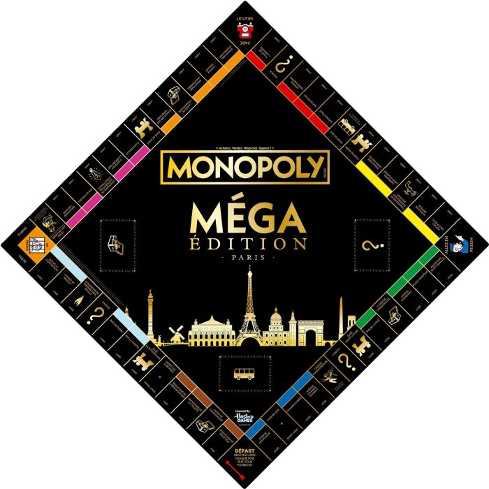 Winning Moves MONOPOLY Mega Paris WIN5036905061360 Juego de mesa para niños y adultos a partir de 8 años Movimientos Ganadores 3 Winning Moves MONOPOLY Mega Paris WIN5036905061360 Juego de mesa para niños y adultos a partir de 8 años Movimientos Ganadores 3
