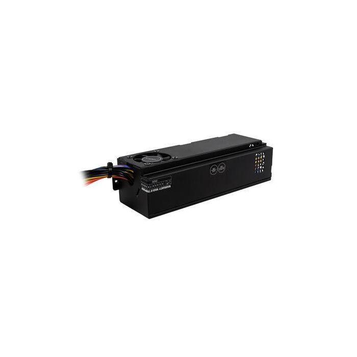 Unykach 51991 - Fuente de Alimentación Flex ATX 150W, Certificación CE/TÜV, Ventilador Superior, para Placas Mini-ITX y PC Compactos
