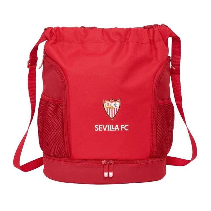 Saco Mochila Safta Resistente Agua Sevilla F.C. 400x350x10 mm Saco Mochila Safta Resistente Agua Sevilla F.C. 400x350x10 mm