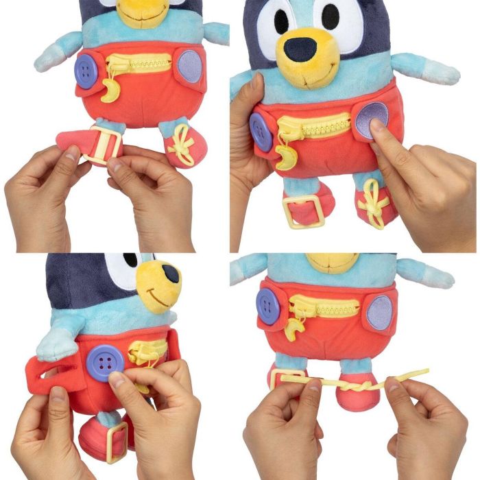 Bluey BLU0630996189641 Peluche de actividades para bebé - 25 cm 7