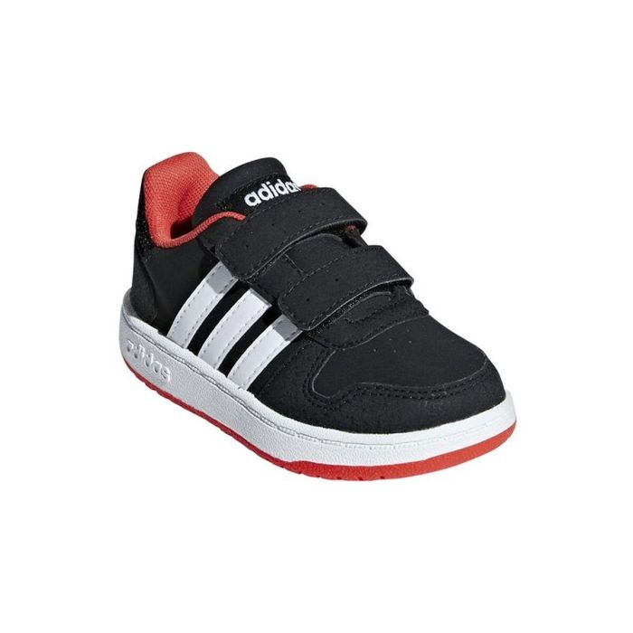 Zapatillas de Deporte para Bebés Adidas Hoops 2.0 Negro 6