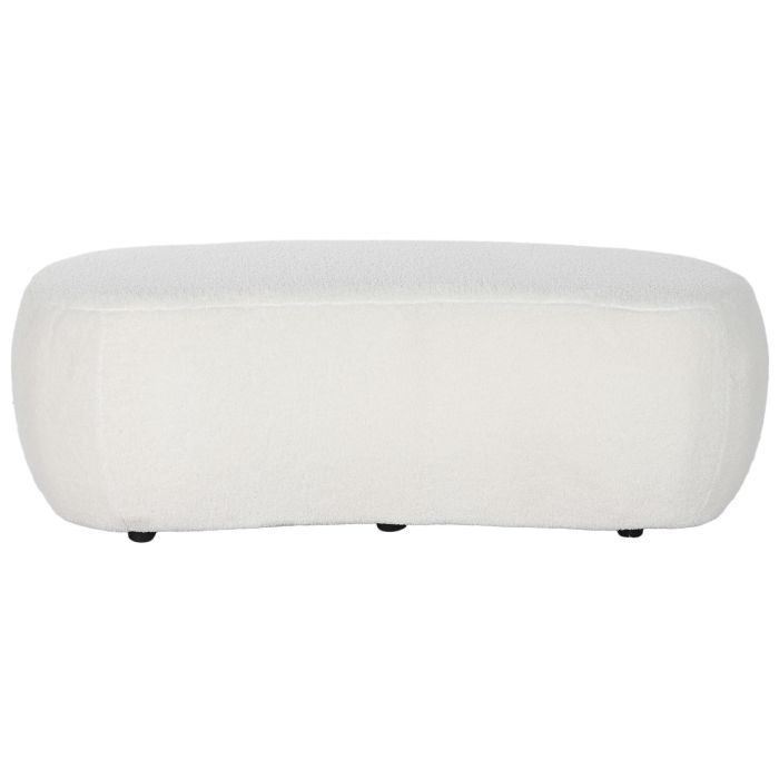 Banqueta DKD Home Decor Blanco Negro 130 x 62 x 43 cm 4