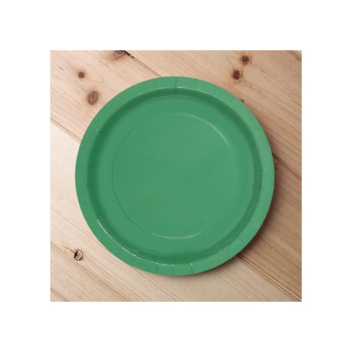 Set de 10 platos de cartón verde soja 20 cm Algon (36 Cajas) 4 Set de 10 platos de cartón verde soja 20 cm Algon (36 Cajas) 4
